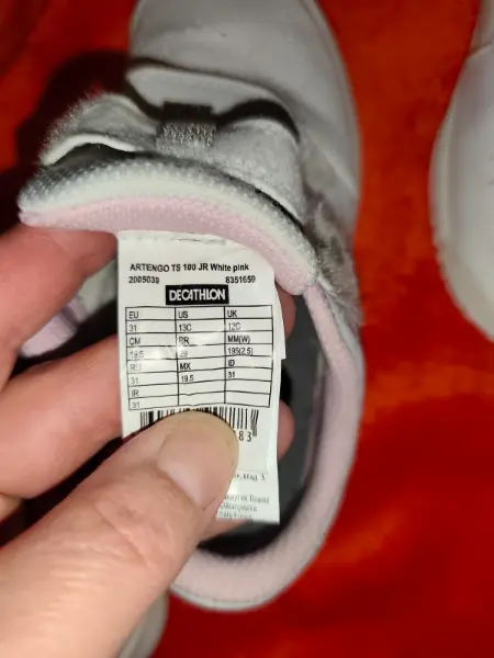 2x dětské tenisky Decathlon, 31  10