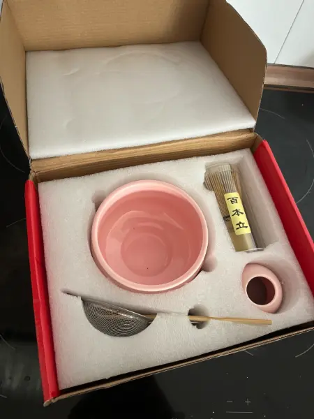 MATCHA set new ( nové nepoužité ) 4