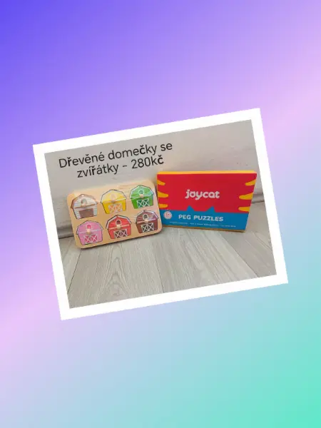 Dřevěné hračky pro děti - různé druhy 16