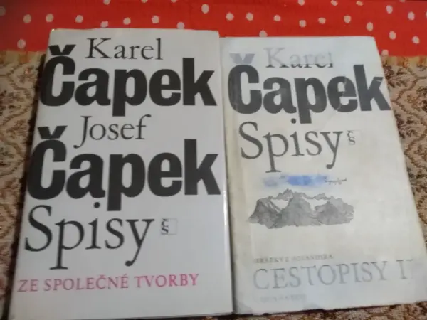 Knihy mix K. Čapek 2