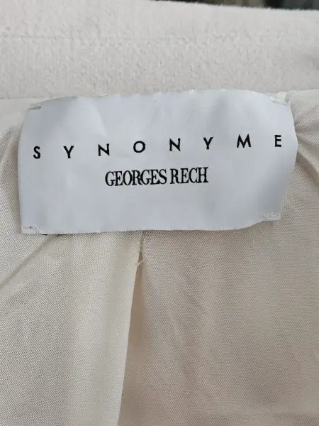 Krémové sako s třásněmi 4