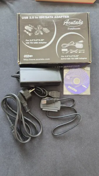USB 2.0 to IDE/SATA adaptér Acutake