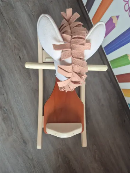 Dětský dřevěný houpací koník 4