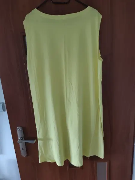 Žluté dámské tílko šaty Sweetissima, L 7
