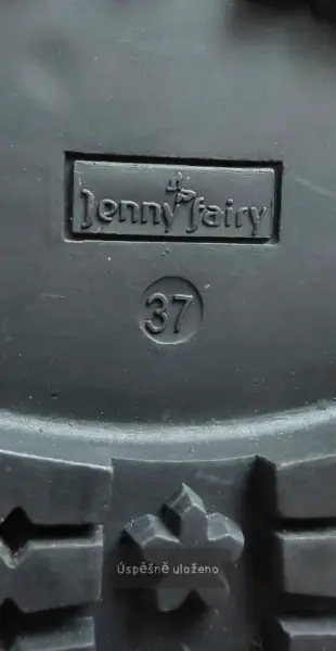Černé dámské boty Jenny Fairy 3