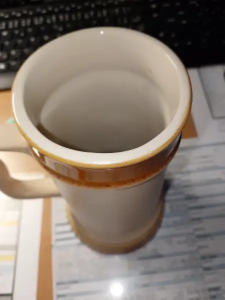 Keramický pivní korbel 3