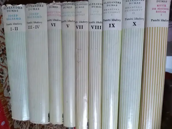 Alexandre Dumas - Paměti lékařovy (sada knih) 2