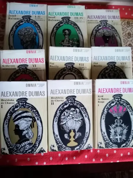 Alexandre Dumas - Paměti lékařovy (sada knih)