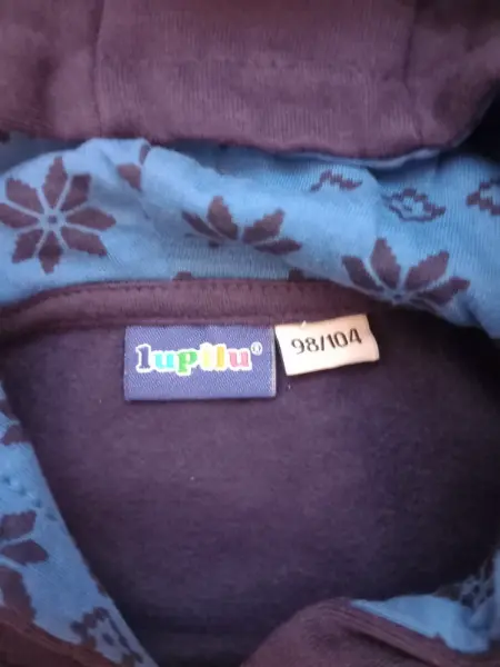 Nová zateplená mikina Lupilu vel. 98/104 2