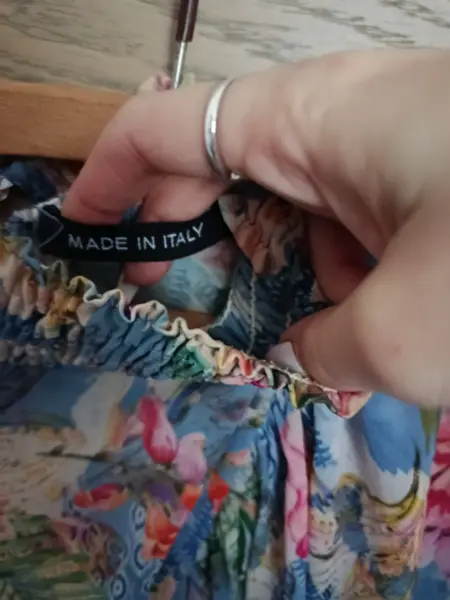 Dámská květovaná halenka Made in Italy 5