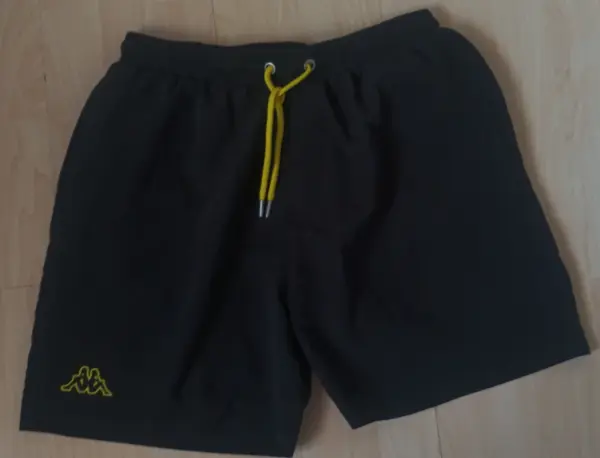 Pánské černé kraťasy Kappa