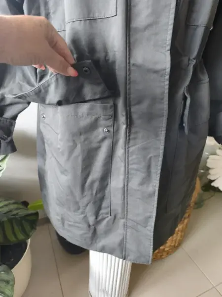 Šedá dámská bunda Zara 4