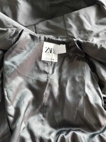 Šedá dámská bunda Zara 7