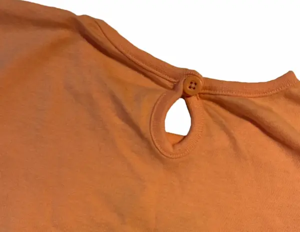 Oranžové dívčí tričko, motiv jahoda, vel. 18-24m 4