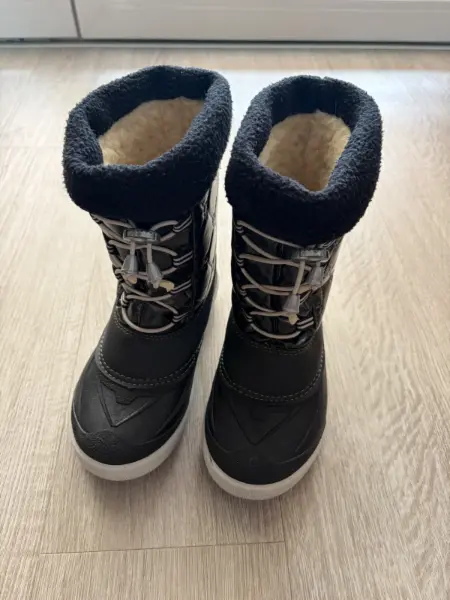 Dětské zimní boty Demar s beránkem, vel. 32/33