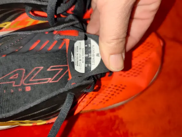 Běžecké boty Altra Vanish Carbon, oranžové, 39 11