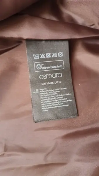 Dámská hnědá semišová bunda Esmara vel.44 4