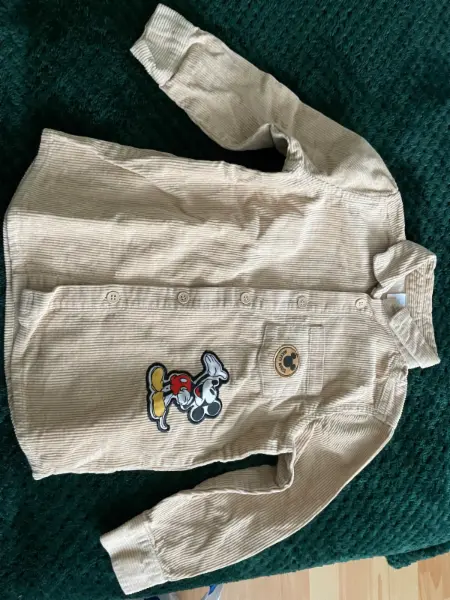 Dětská manšestrová košile Disney Baby Mickey Mouse
