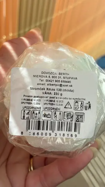 Dekorativní vánoční svíčka se světelnou diodou 3