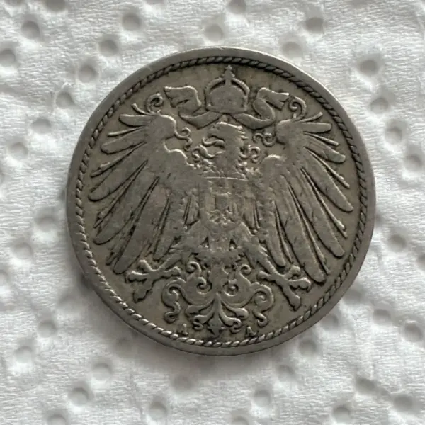 Německá mince 10 feniků 1898 2