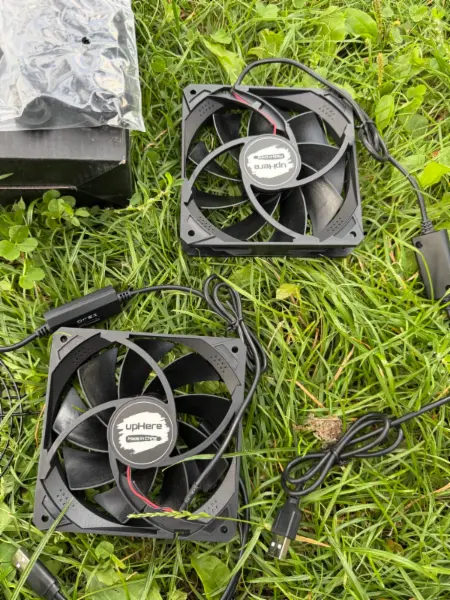 Ventilátory upHere 120mm - 2 kusy s příslušenstvím 3