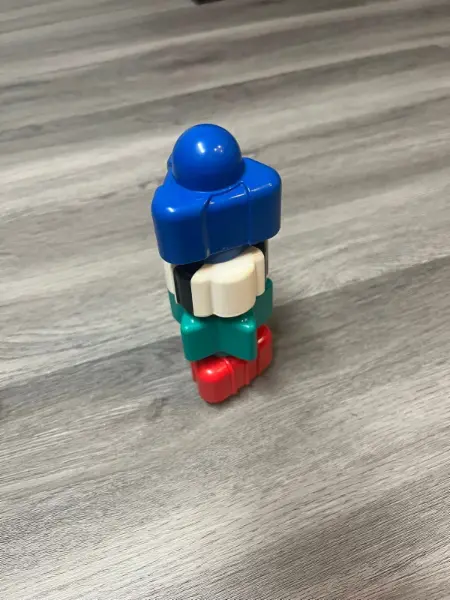 Sada skládacích plastových kostek pro děti 2