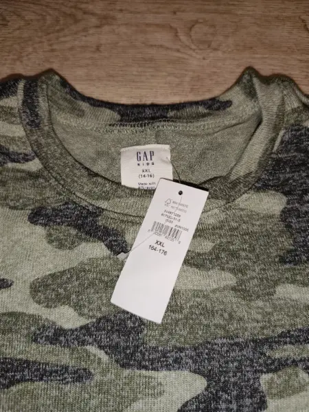 Dívčí šaty Gap Kids s maskáčovým vzorem,  5