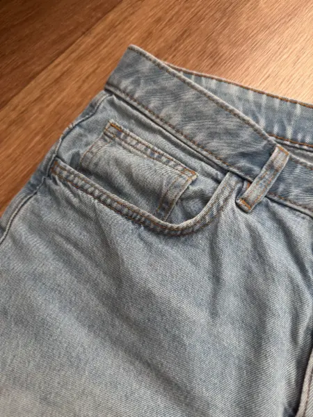 Pánské riflové / džínové kraťase | světle modré | Primark |  5