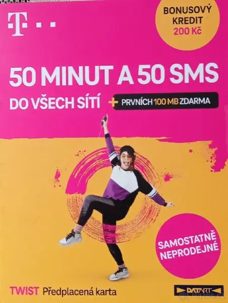 Předplacená TWIST karta