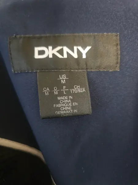 Dámská bunda DKNY, tmavě modrá, vel. M 6