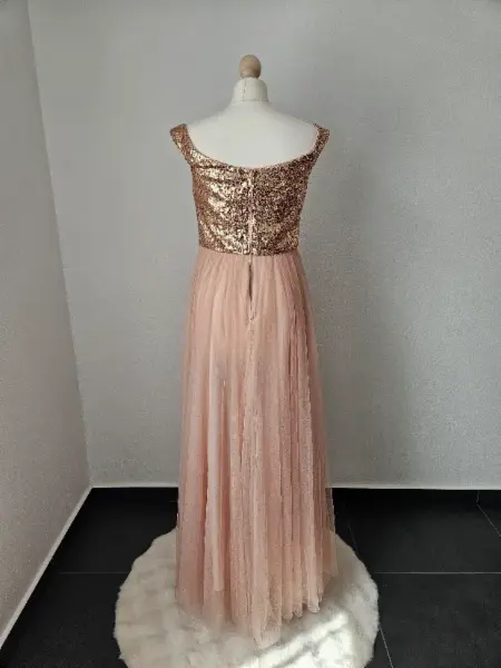 Plesové šaty Ever-Pretty se flitry a tylem 2