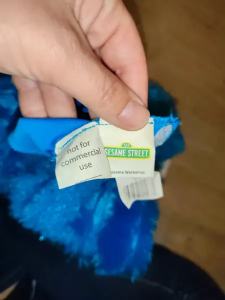Kostým Cookie Monster - Sezamová ulice 6