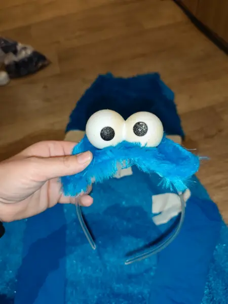Kostým Cookie Monster - Sezamová ulice 2
