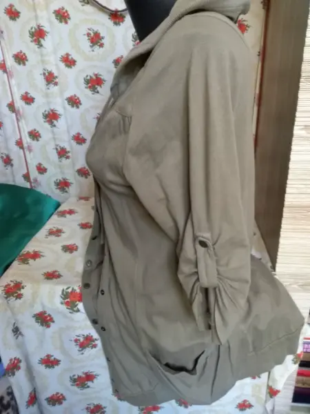 Kalhoty do zvonu a kabátek s kapucí George 11
