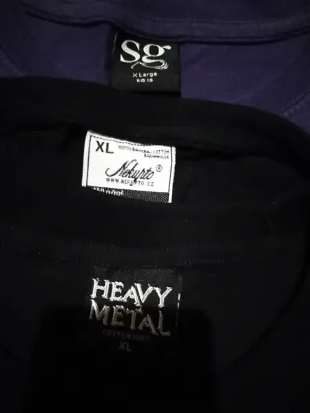 Trička z bavlny S, XL, XXL 11