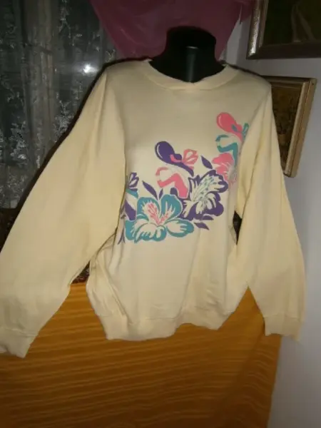 Bavlněná pružní mikina L-XXL
