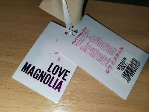 Nová podprsenka magnolia Love 9898 tělová 6XL 3