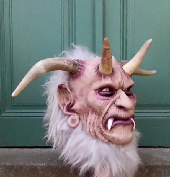 Strašidelná maska čerta Krampus 3