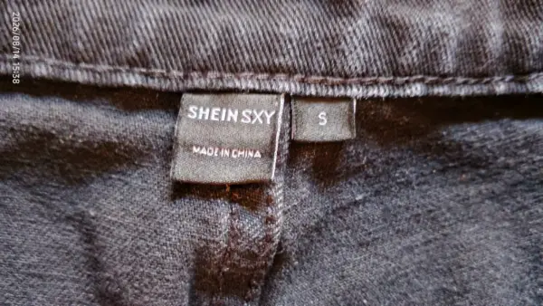 Černé cargo kalhoty SHEIN SXY 2