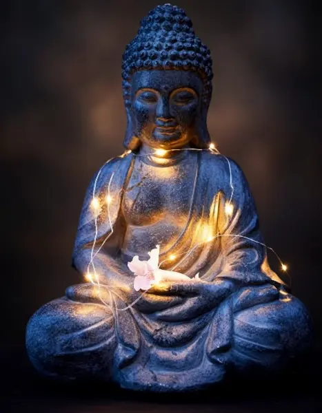 Stylová dekorace: soška / socha Buddha, výška 40 cm 3