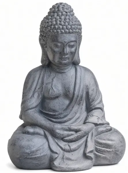 Stylová dekorace: soška / socha Buddha, výška 40 cm