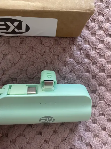 Mini powerbanka EXJ 5000mAh, světle zelená 2