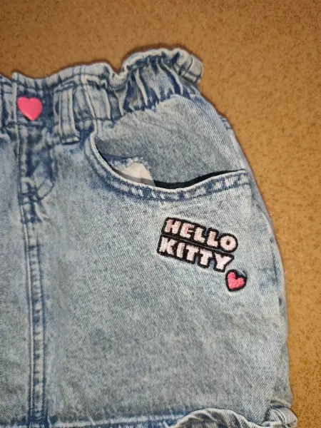 Dívčí džínová sukně Hello Kitty, 110 3