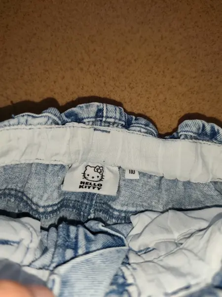 Dívčí džínová sukně Hello Kitty, 110 4