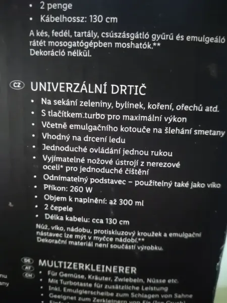 Univerzální drtič 4