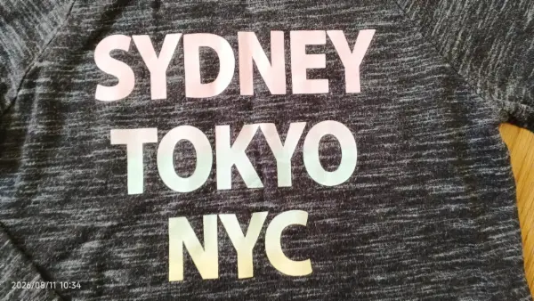 Dětská mikina H&M Sydney Tokyo NYC, vel. 146/152 3