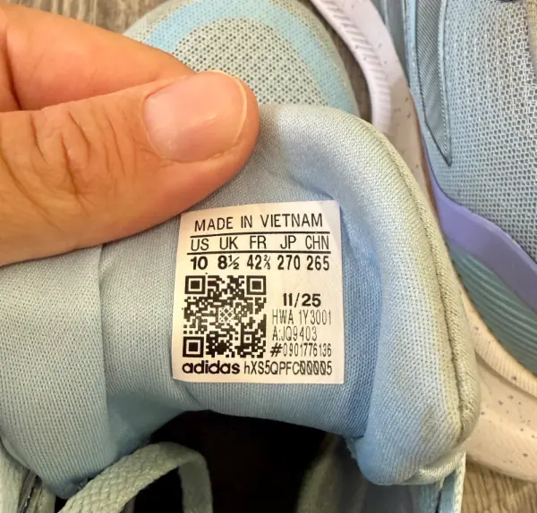 Dámské běžecké boty Adidas Runfalcon 5, světle modré 5