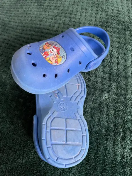 Dětské modré pantofle Tlapková patrola vel. 24/25 2