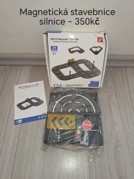 Magnetická stavebnice pro děti - různé sady 14