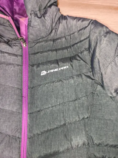 Dámský kabát Alpine Pro, šedý, vel. M 3